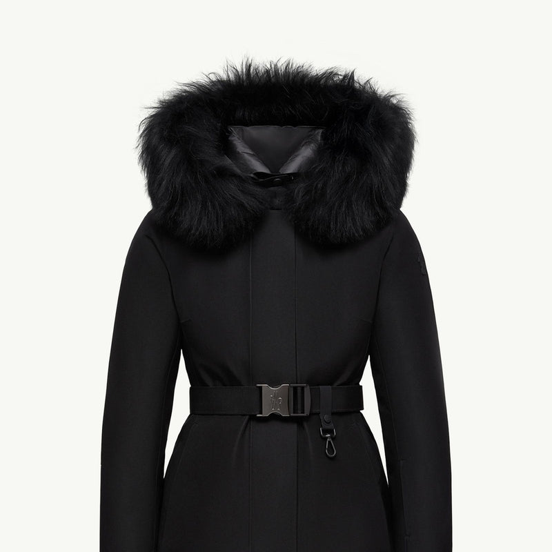 Laplance GORE-TEX Shearling-Trimmed Hooded Down Ski Jacket