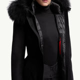 Laplance GORE-TEX Shearling-Trimmed Hooded Down Ski Jacket
