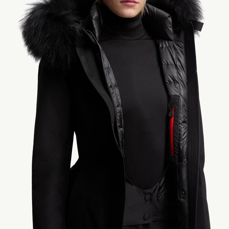 Laplance GORE-TEX Shearling-Trimmed Hooded Down Ski Jacket