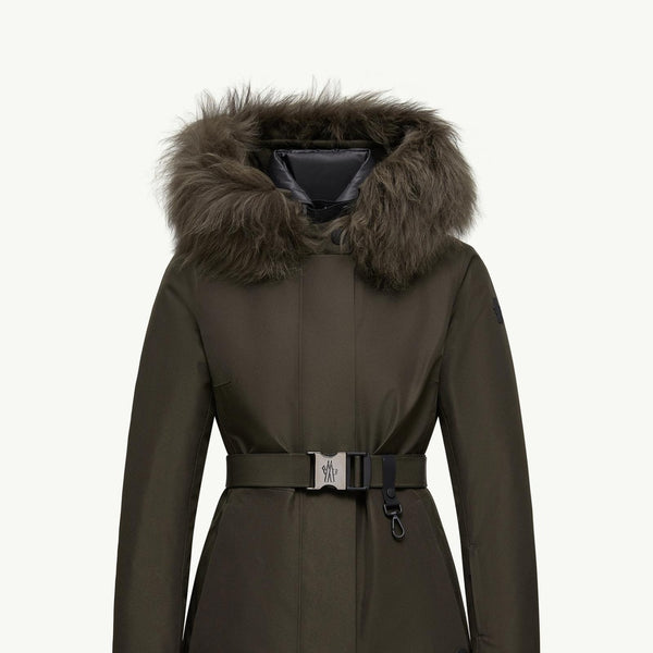 Laplance GORE-TEX Shearling-Trimmed Hooded Down Ski Jacket