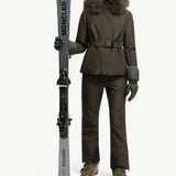 Laplance GORE-TEX Shearling-Trimmed Hooded Down Ski Jacket