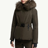 Laplance GORE-TEX Shearling-Trimmed Hooded Down Ski Jacket