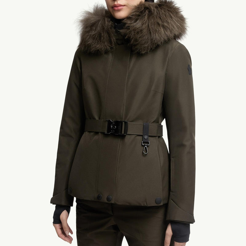 Laplance GORE-TEX Shearling-Trimmed Hooded Down Ski Jacket