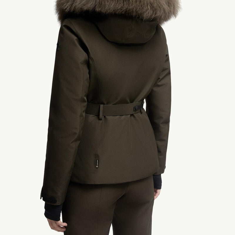 Laplance GORE-TEX Shearling-Trimmed Hooded Down Ski Jacket