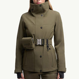 Hainets Hooded Padded Ski Jacket