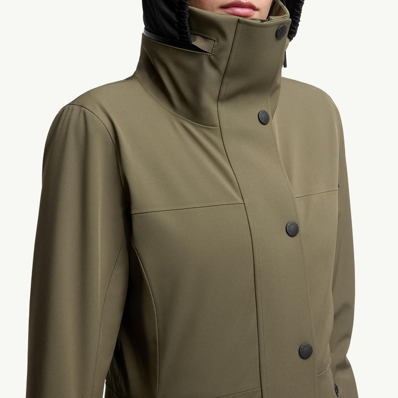 Hainets Hooded Padded Ski Jacket