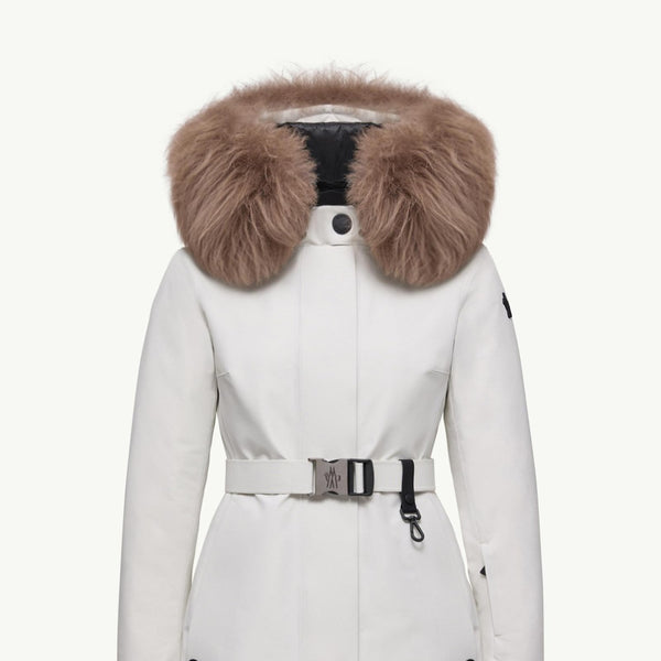 Laplance GORE-TEX Shearling-Trimmed Hooded Down Ski Jacket
