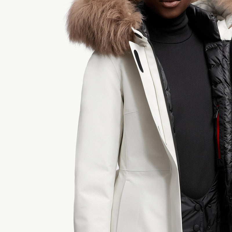 Laplance GORE-TEX Shearling-Trimmed Hooded Down Ski Jacket