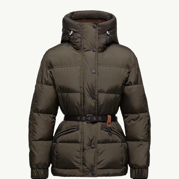 Salastrains Belted Down Ski Jacket