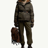 Salastrains Belted Down Ski Jacket