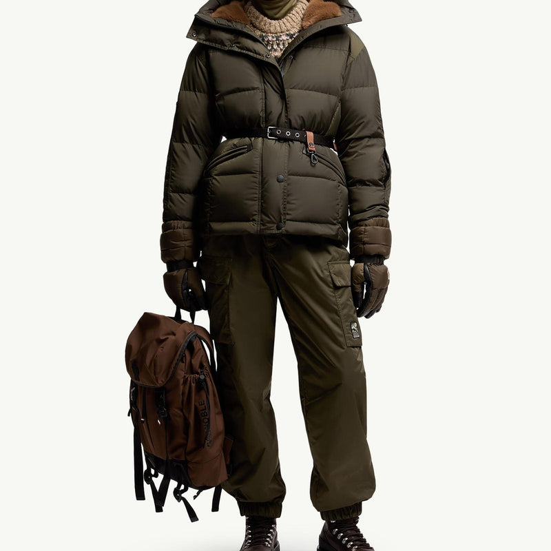 Salastrains Belted Down Ski Jacket