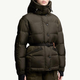 Salastrains Belted Down Ski Jacket