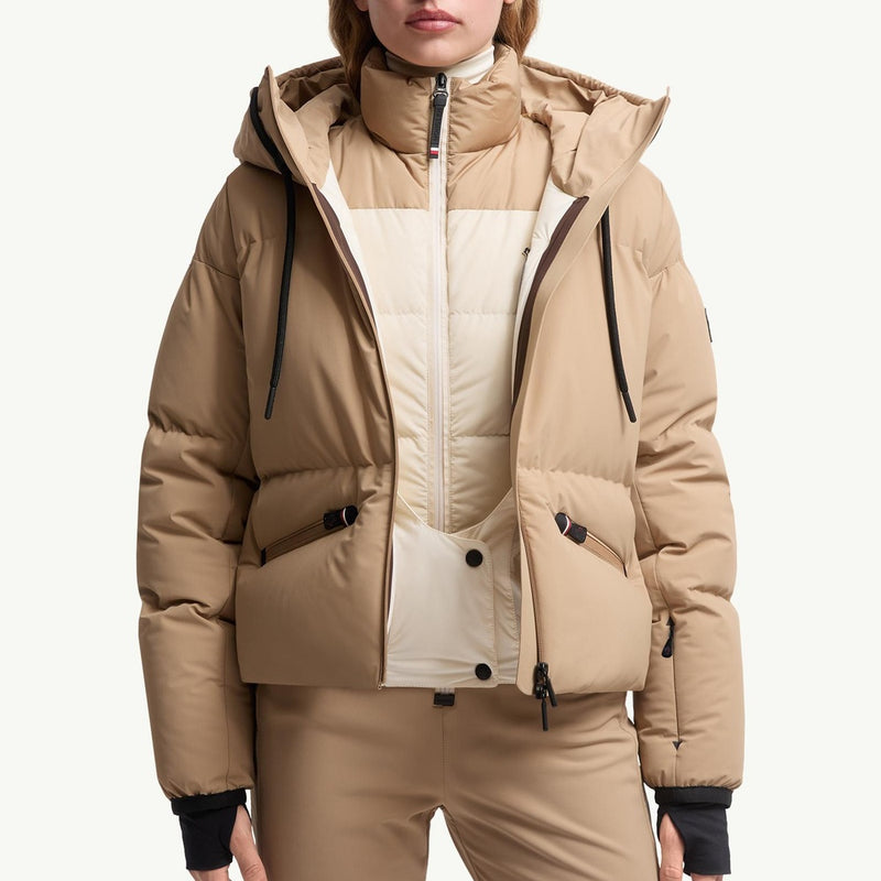 Allesaz Hooded Down Ski Jacket