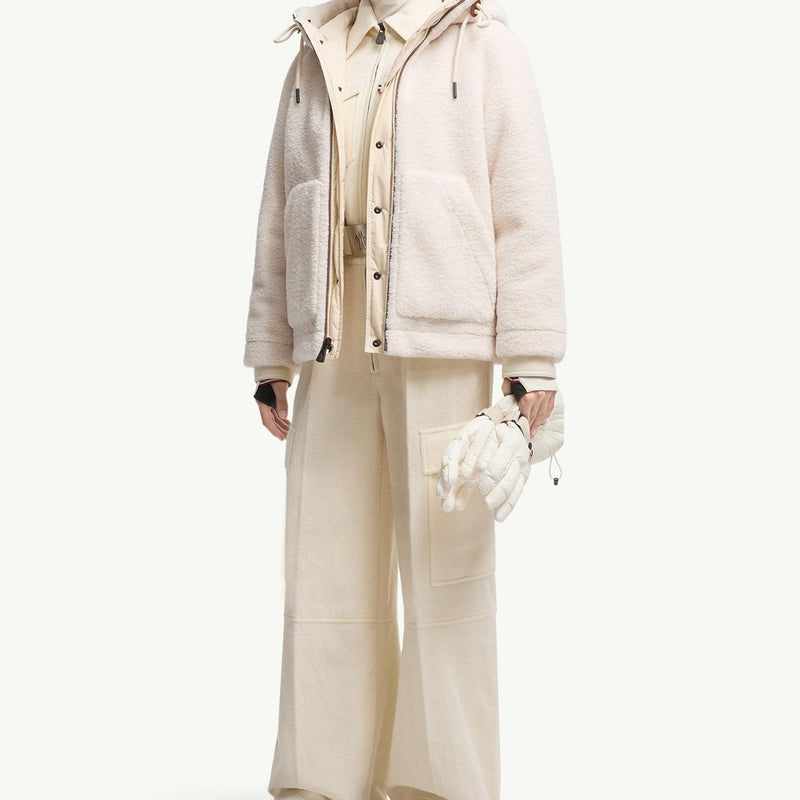 Yushan Reversible Teddy Short Padded Jacket
