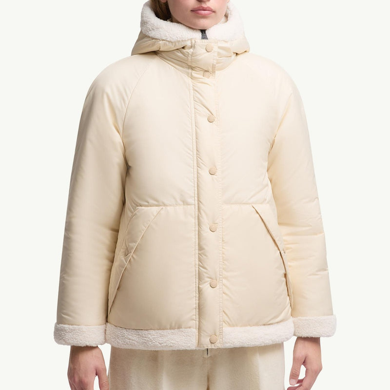Yushan Reversible Teddy Short Padded Jacket