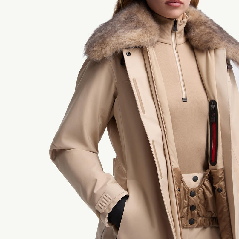 Vizelles Shearling-Trimmed Ski Jacket