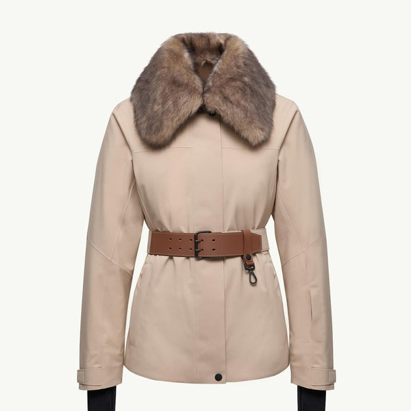 Vizelles Shearling-Trimmed Ski Jacket