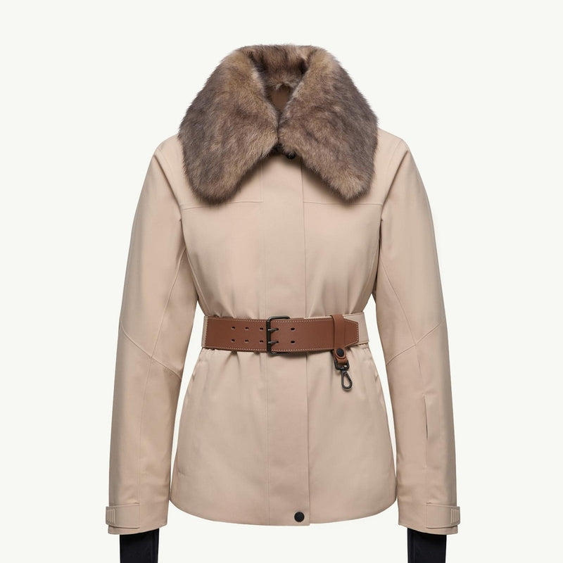 Vizelles Shearling-Trimmed Ski Jacket
