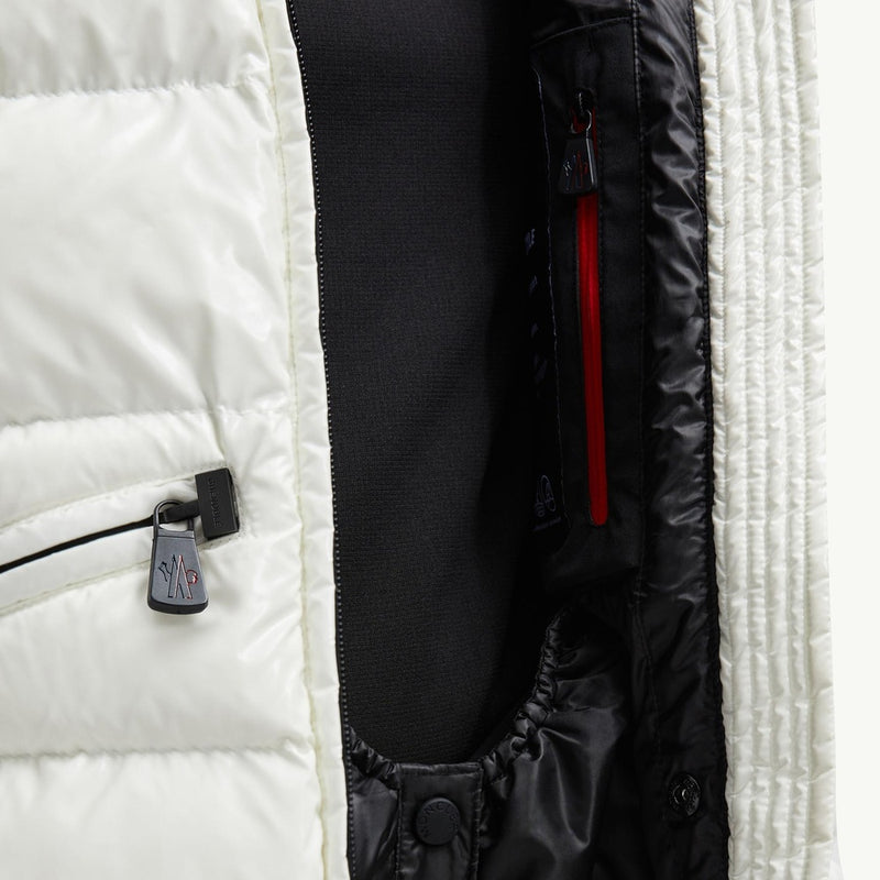Arabba Hooded Shearling Short Down Jacket