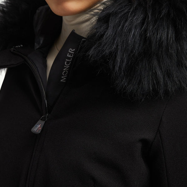 Bauges Hooded Shearling Down Ski Jacket