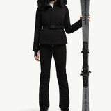 Bauges Hooded Shearling Down Ski Jacket