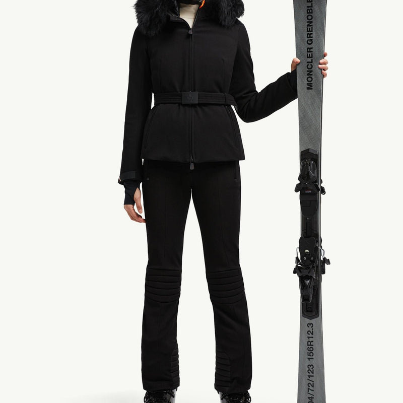 Bauges Hooded Shearling Down Ski Jacket