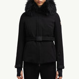 Bauges Hooded Shearling Down Ski Jacket