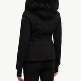 Bauges Hooded Shearling Down Ski Jacket