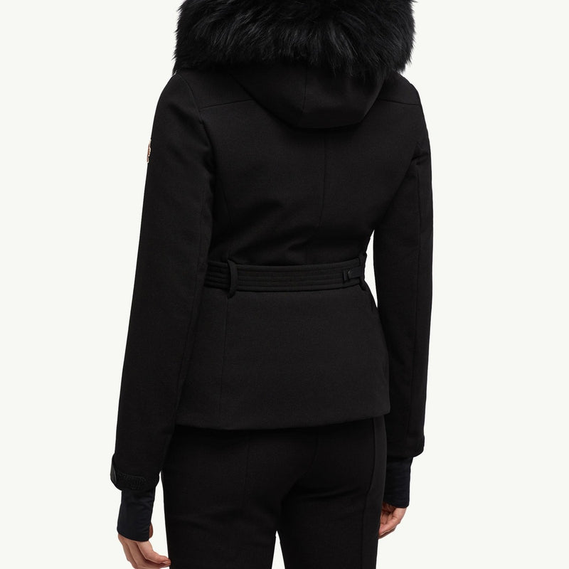 Bauges Hooded Shearling Down Ski Jacket