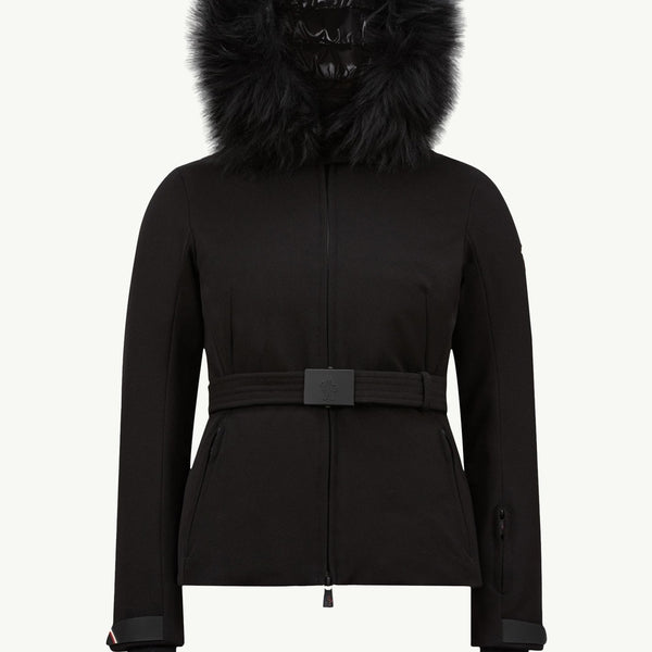 Bauges Hooded Shearling Down Ski Jacket
