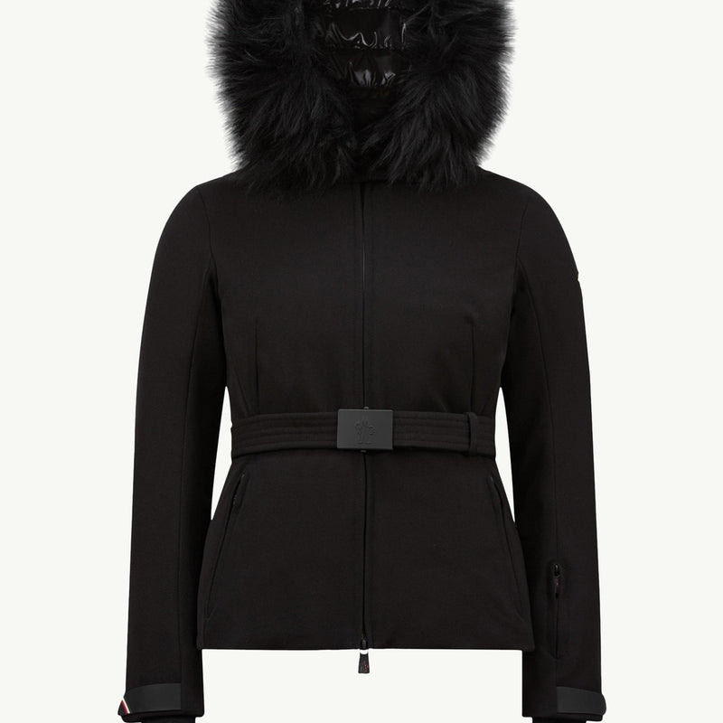 Bauges Hooded Shearling Down Ski Jacket
