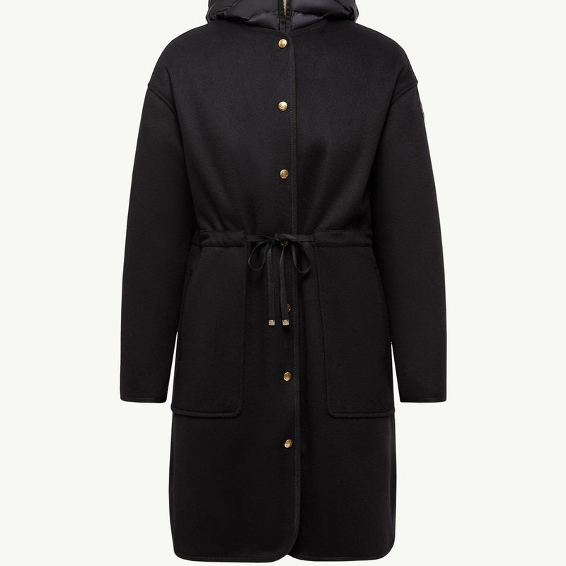Bonreposse 3-in-1 Wool & Cashmere Long Down Jacket