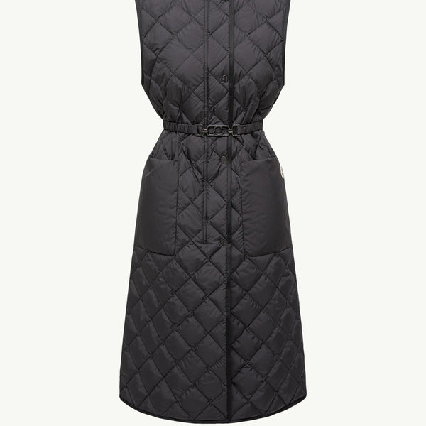 Butor Diamond-Quilted Long Down Gilet
