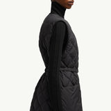 Butor Diamond-Quilted Long Down Gilet