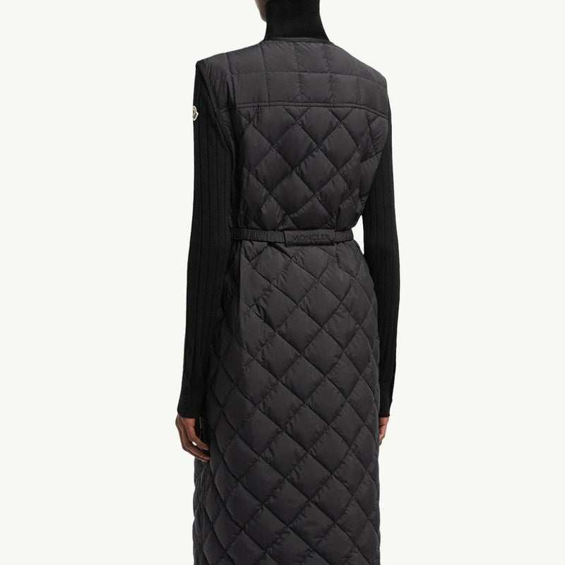 Butor Diamond-Quilted Long Down Gilet