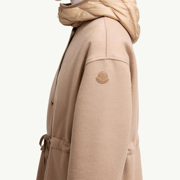 Bonreposse 3-in-1 Wool & Cashmere Long Down Jacket