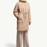 Bonreposse 3-in-1 Wool & Cashmere Long Down Jacket