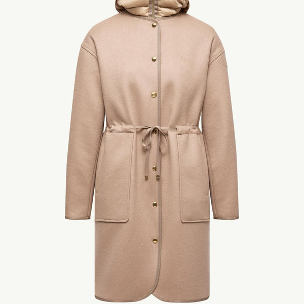 Bonreposse 3-in-1 Wool & Cashmere Long Down Jacket