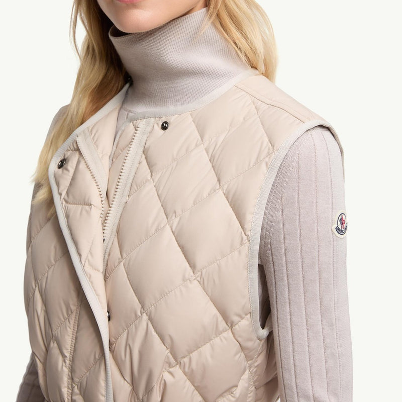 Butor Diamond-Quilted Long Down Gilet