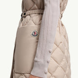 Butor Diamond-Quilted Long Down Gilet