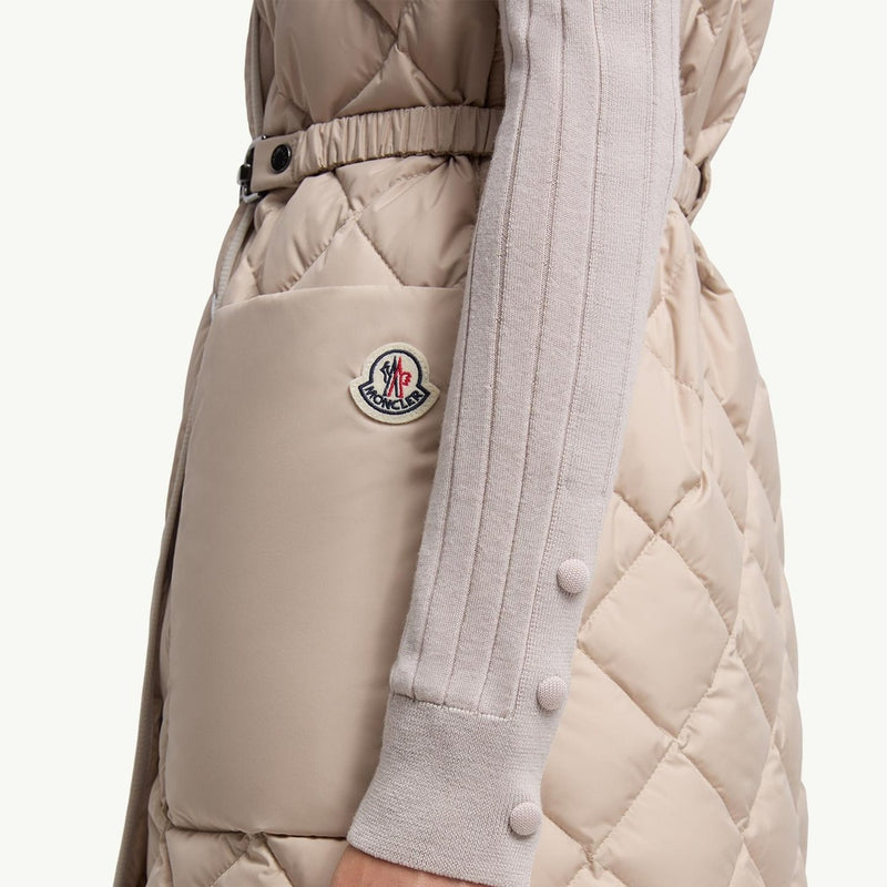 Butor Diamond-Quilted Long Down Gilet
