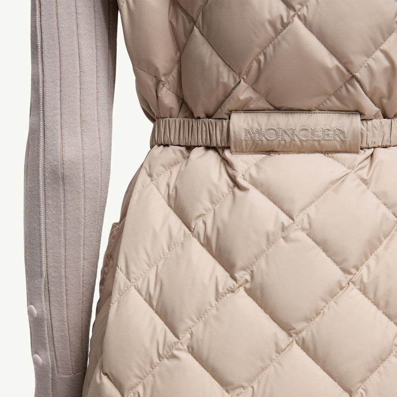 Butor Diamond-Quilted Long Down Gilet