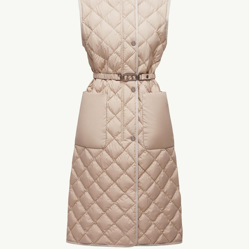 Butor Diamond-Quilted Long Down Gilet