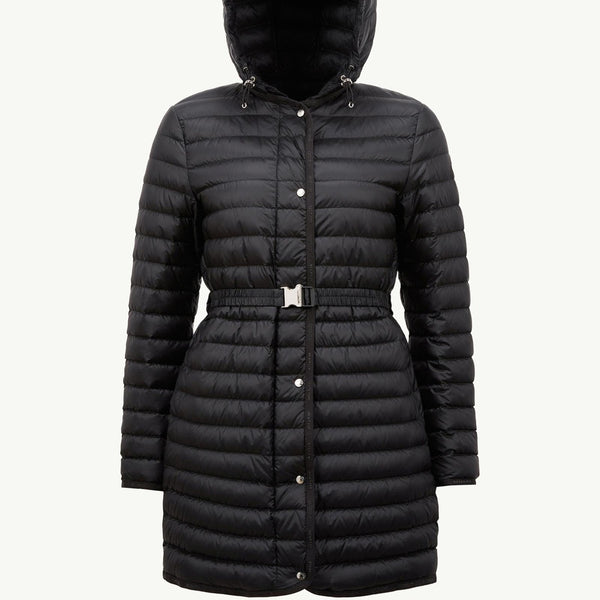 Oredonne Hooded Long Down Jacket