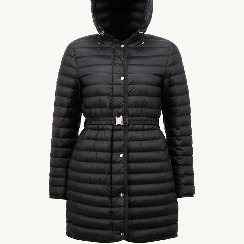 Oredonne Hooded Long Down Jacket