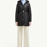 Oredonne Hooded Long Down Jacket
