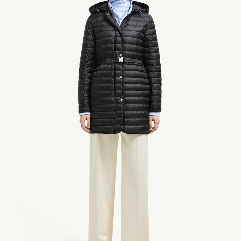 Oredonne Hooded Long Down Jacket