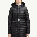 Oredonne Hooded Long Down Jacket