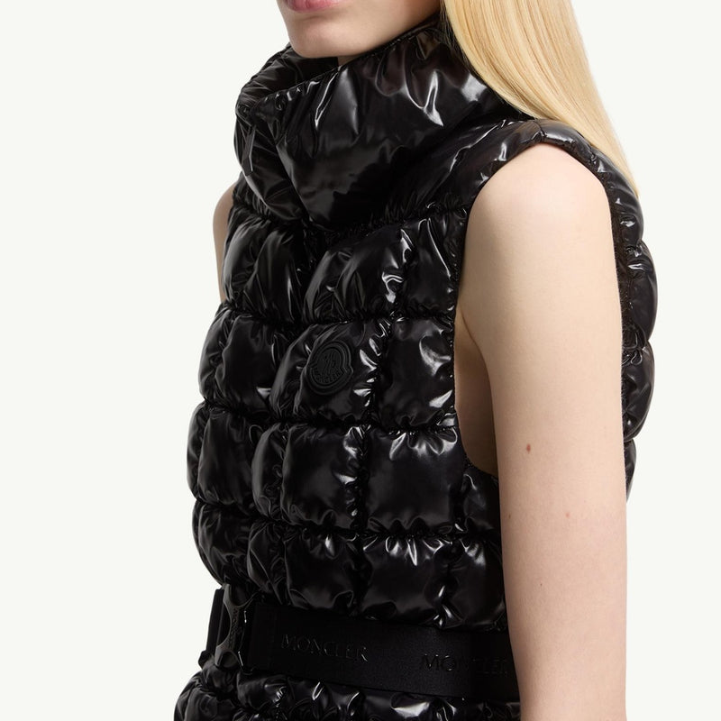 Emilion Square-Quilted Down Gilet