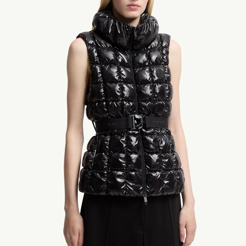 Emilion Square-Quilted Down Gilet